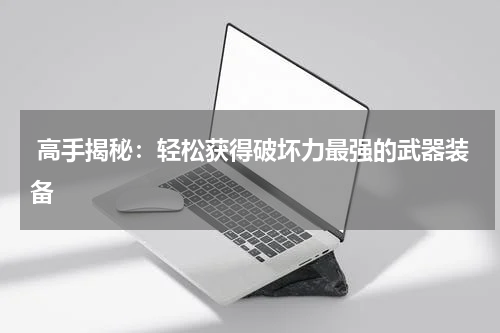  高手揭秘：轻松获得破坏力最强的武器装备
