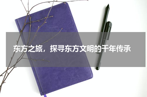  东方之旅，探寻东方文明的千年传承