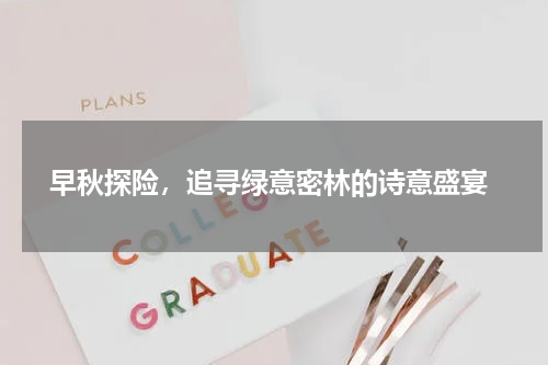  早秋探险，追寻绿意密林的诗意盛宴
