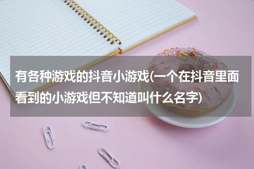 有各种游戏的抖音小游戏(一个在抖音里面看到的小游戏但不知道叫什么名字)