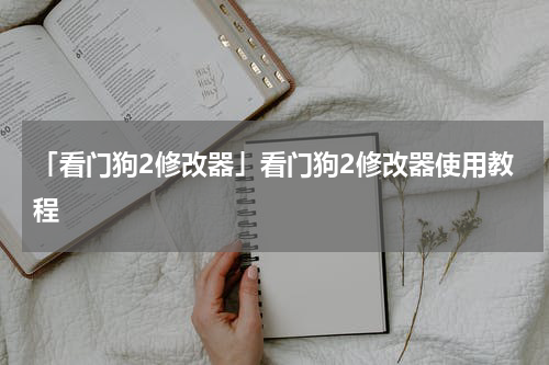 「看门狗2修改器」看门狗2修改器使用教程