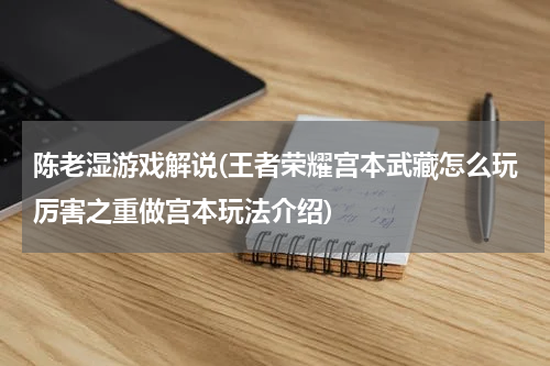 陈老湿游戏解说(王者荣耀宫本武藏怎么玩厉害之重做宫本玩法介绍)
