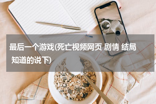 最后一个游戏(死亡视频网页 剧情 结局 知道的说下)