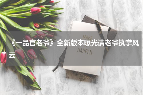 《一品官老爷》全新版本曝光请老爷执掌风云