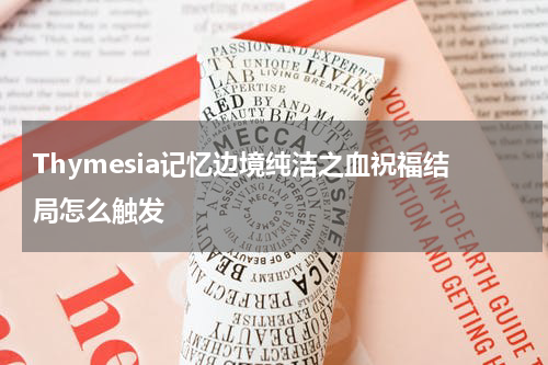 Thymesia记忆边境纯洁之血祝福结局怎么触发