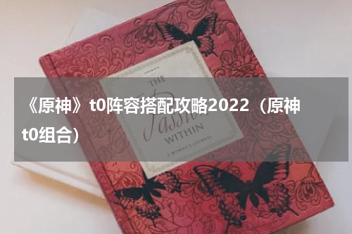 《原神》t0阵容搭配攻略2022（原神t0组合）